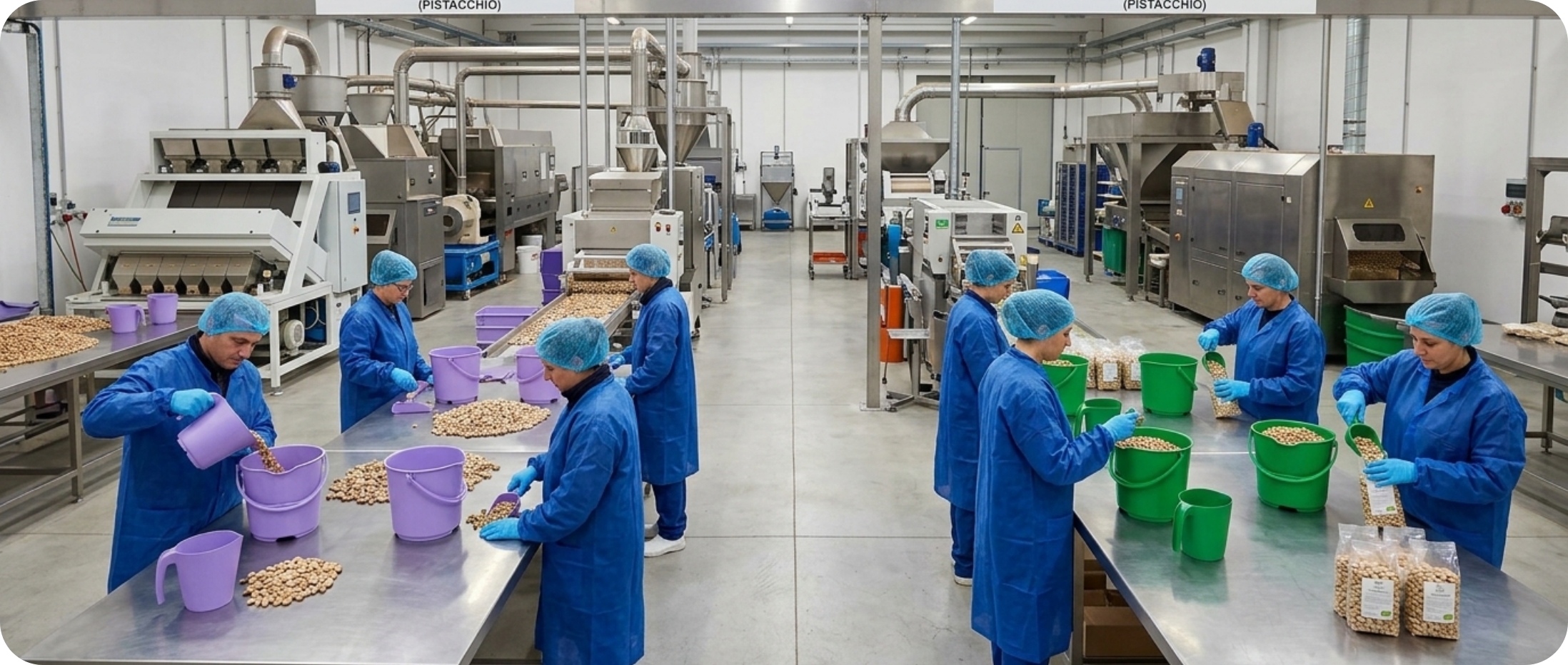 Codice colore nelle attrezzature alimentari: perché limitarlo alla contaminazione crociata?